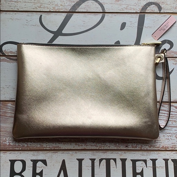 VS Clutch/Makeup Bag Rose Gold - Picture 2 of 7